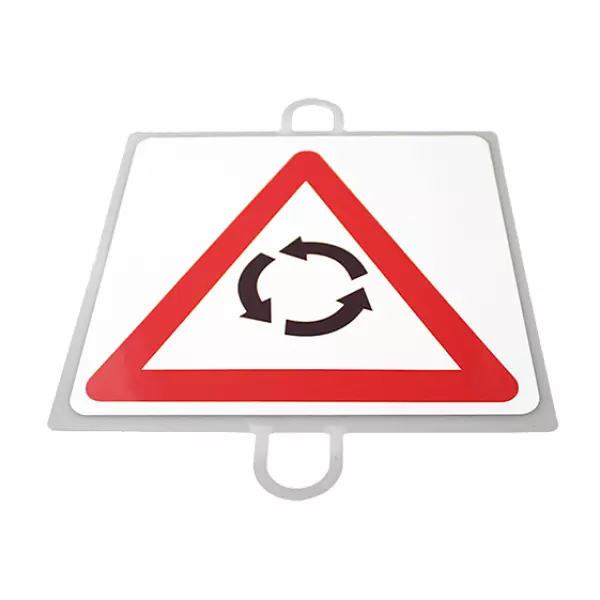 PANEL DE SEÑALIZACIÓN TRAFICO DE PELIGRO Nº 1 (INTERSECCIÓN GIRATORIA)