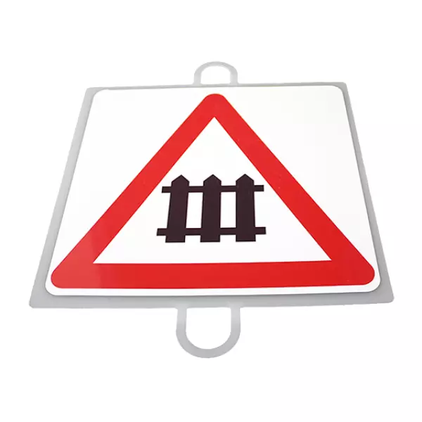 PANEL DE SEÑALIZACION TRAFICO DE PELIGRO Nº 5 (NIVEL CON BARRERAS)