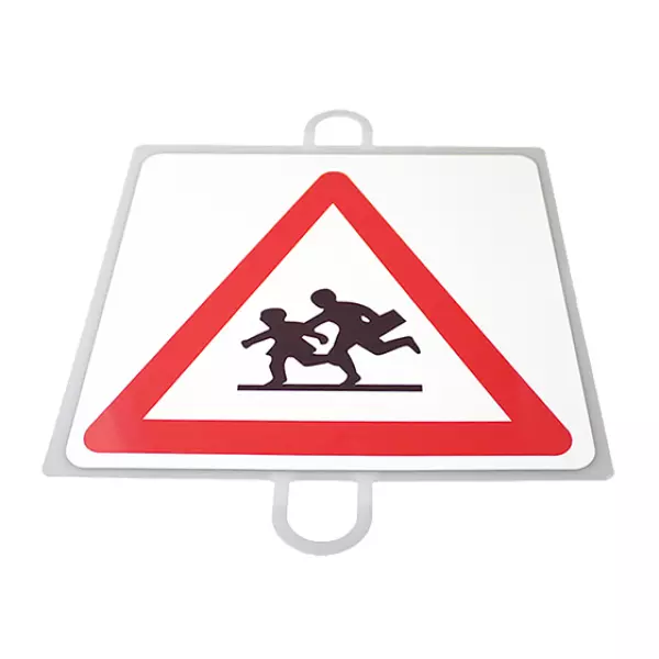 PANEL DE SEÑALIZACION TRAFICO DE PELIGRO Nº 8 (NIÑOS)