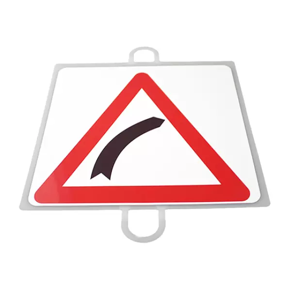 PANEL DE SEÑALIZACION TRAFICO DE PELIGRO Nº 11 (CURVA DERECHA)