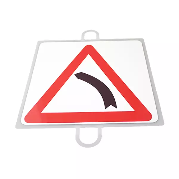 PANEL DE SEÑALIZACION TRAFICO DE PELIGRO Nº 12 (CURVA IZQUIERDA)