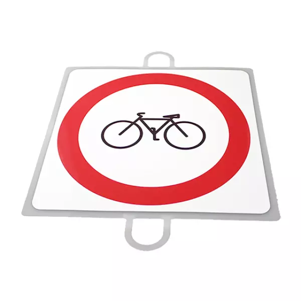 PANEL DE SEÑALIZACION TRAFICO DE PROHIBICION Nº 2 (CICLOS)