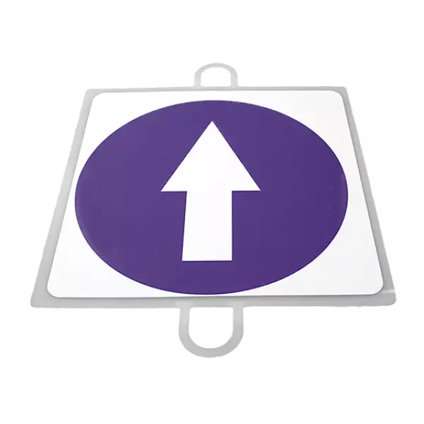 PANEL DE SEÑALIZACION TRAFICO DE OBLIGACION Nº 1 (SENTIDO)