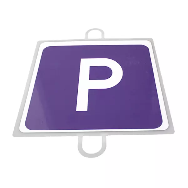 PANEL DE SEÑALIZACION TRAFICO DE INDICACION Nº 4 (ESTACIONAMIENTO)