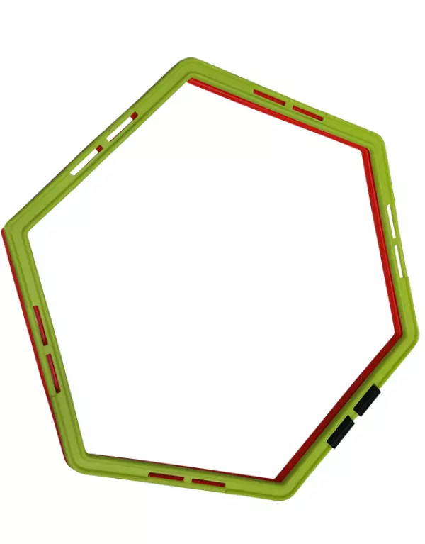 SET 2 AROS HEXAGONALES CON CLIP