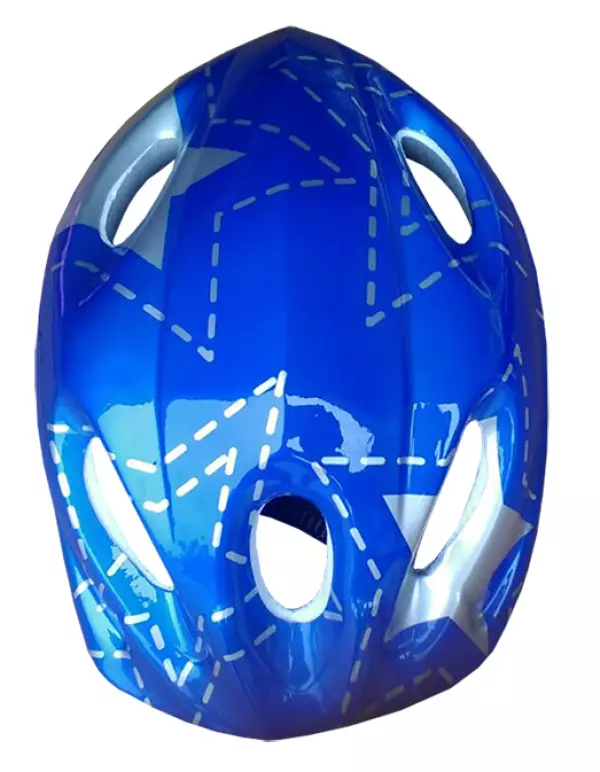 CASCO INFANTIL SOFTEE 54 COLOR AZUL ciclismo