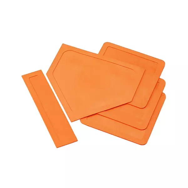 SET BASES CAUCHO BEISBOL -3 BASES Y 1 "HOME BASE"