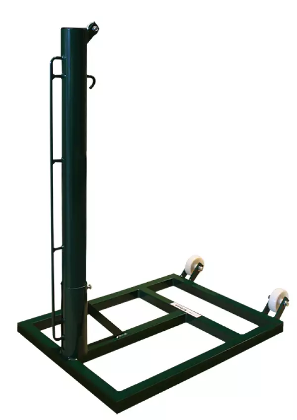 JUEGO POSTES TENIS METALICOS 80 MM TRASLADABLES