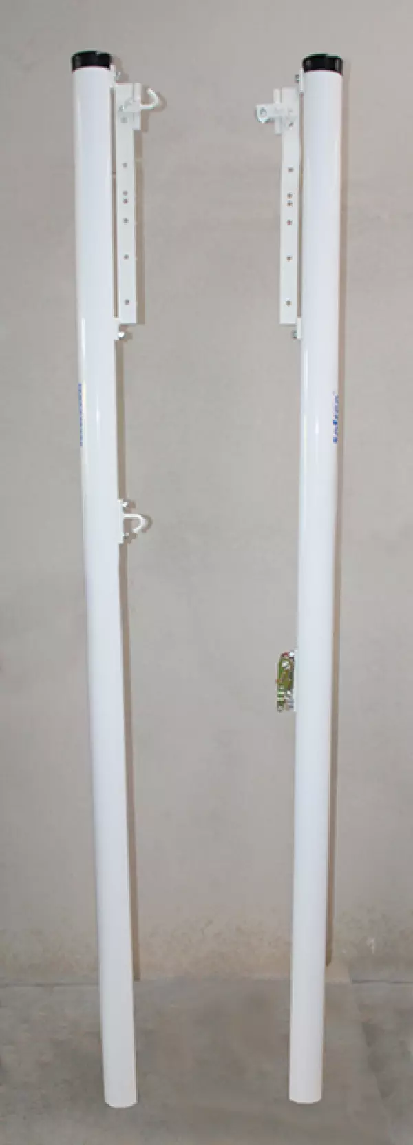 JUEGO POSTES VOLEIBOL FIJOS ALUMINIO  90 MM