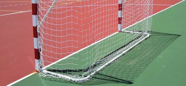 JUEGO DE BASES FIJAS PARA PORTERIAS FIJAS DE FUTBOL SALA