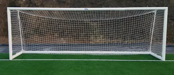 JUEGO PORTERIAS ALUMINIO FUTBOL 11  120X100 MM TRASLADABLES portes incluidos