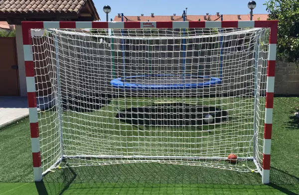 JUEGO CORTINAS AMORTIGUADORAS FUTBOL SALA/BALONMANO 3MM LINEA PREMIUM BLANCO