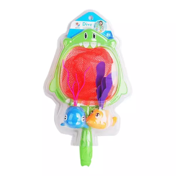 SET ACUATICO RED PESCA+ 2 PECES