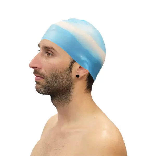 GORRO NATACION SILICONA MULTICOLOR SURTIDO
