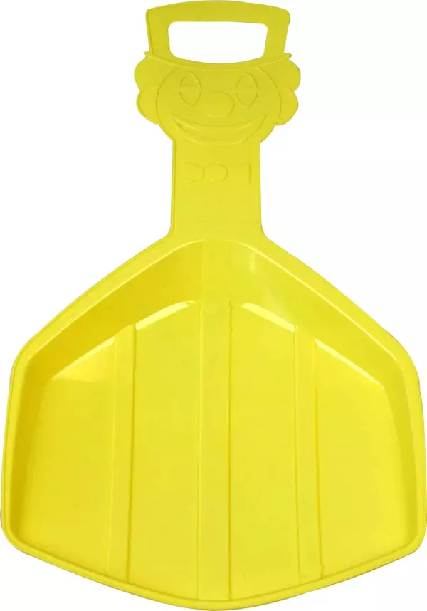 ASIENTO TRINEO PLASTICO PIPO AMARILLO NIEVE