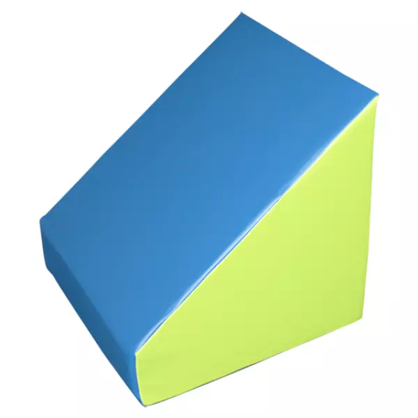 FIGURA RAMPA GRANDE  60X60X60 CM - AZUL/VERDE,