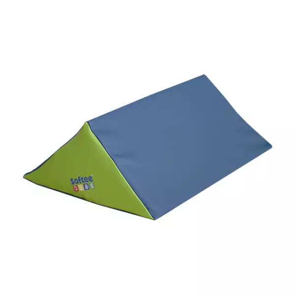 FIGURA MINITRIANGULO 50X25X25 CM - AZUL/VERDE, 50X25X25 CM