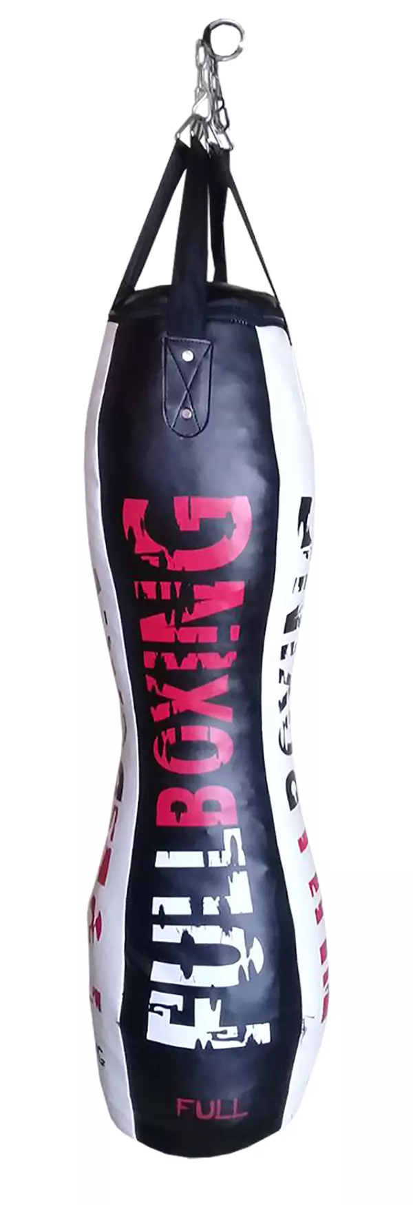 SACO BOXEO FULLBOXING BODY -USO NO PROFESIONAL- - NEGRO/BLANCO, 120