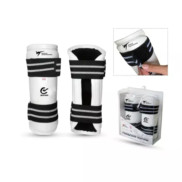 PROTECTOR DE ANTEBRAZO WACOKU WTF TAEKWONDO