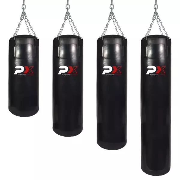 SACO DE BOXEO RELLENO NEGRO PX ALLROUND 100/130/160/190