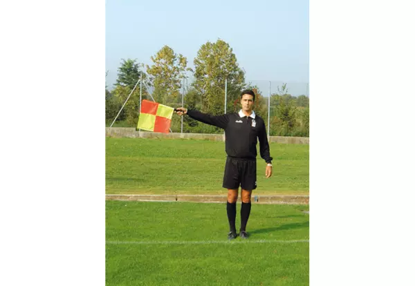 BANDERÍN DE LINIER, 2 COLORES (JUEGO) FUTBOL con mango