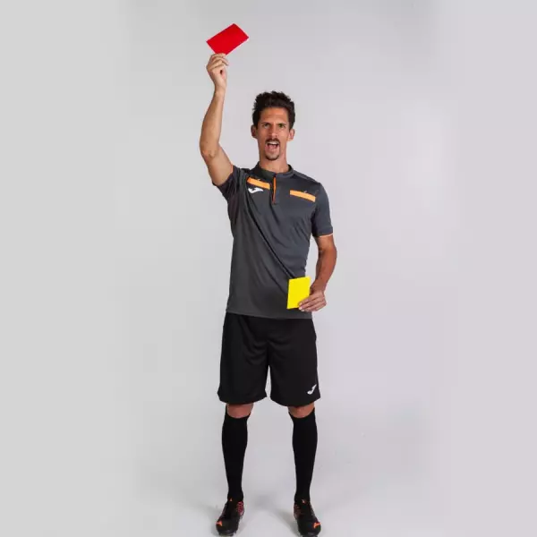 Camiseta manga corta hombre Referee naranja ARBITRO, JUGADOR FUTBOL SALA REFEREE