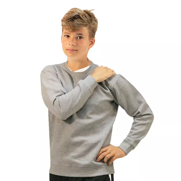 SUDADERA SOFTEE OWEN INFANTIL - GRIS VIGORE, 4 AÑOS