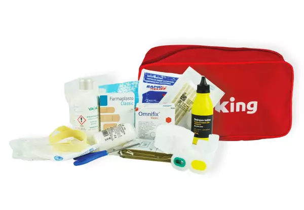 Botiquin Basico - CONTENIDO + BOLSO