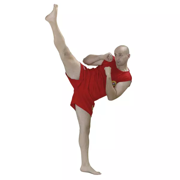 Traje Sanda. Rojo. S