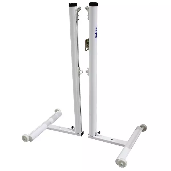 JUEGO POSTES BÁDMINTON ALUMINIO DELUXE TUBO 90MM