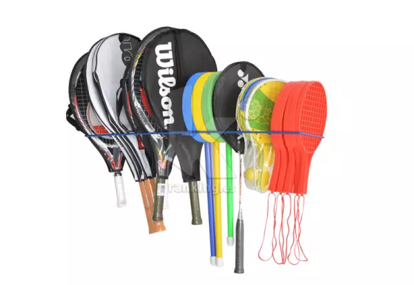 SOPORTE PARA RAQUETAS padel,tenis,ping pong