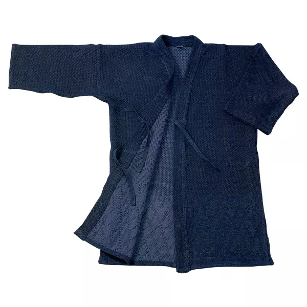 Keiko Gi Doble Capa. Indigo. 4
