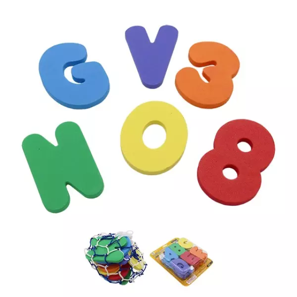 SET LETRAS Y NUMEROS FOAM