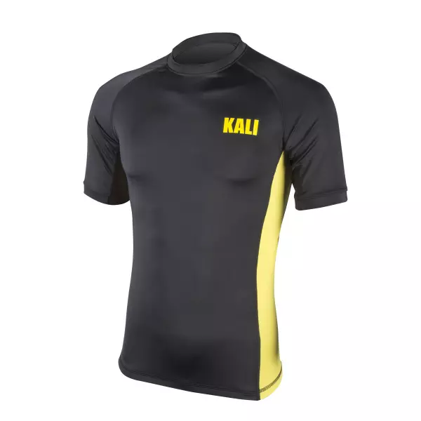 Rashguard Kali. Negro-Amarillo. XL