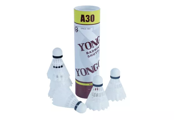 Volantes Badminton Nylon ULTRA A10, bote 6 uds