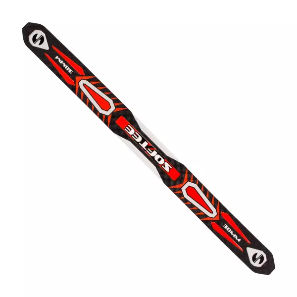 PROTECTOR SOFTEE PADEL GEOMETRÍA ROJO