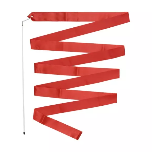 SET STICK + CINTA RITMICA - 400CM, ROJO
