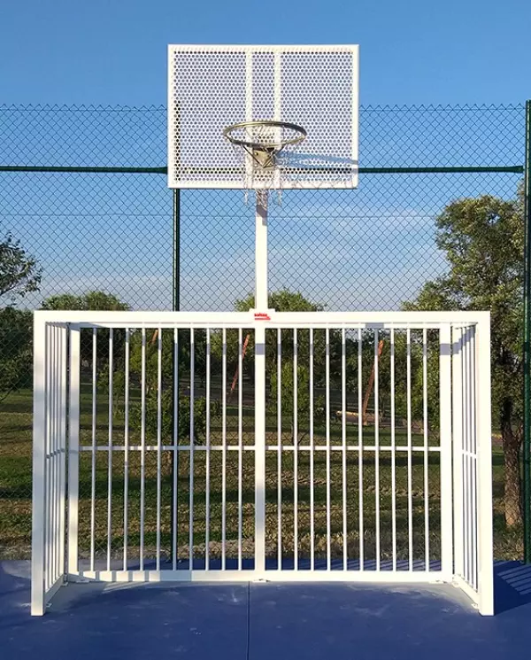 JUEGO PORTERIAS F.SALA/BALONMANO - CANASTA BASKET ANTIVANDALICA PORTES GRATIS DOS UNIDADES