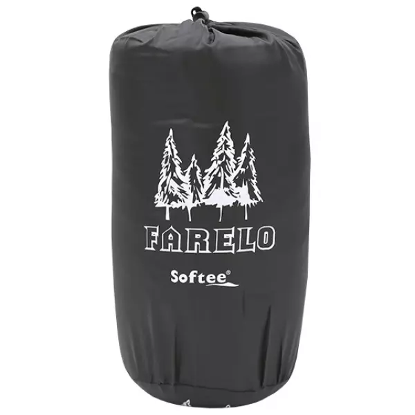 SACO DE DORMIR TRANSFORMABLE SOFTEE 'FARELO' - NEGRO, 180X75CM