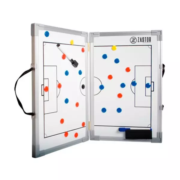 Pizarra Magnética Plegable Zastor PLEG Fútbol 45x60cm