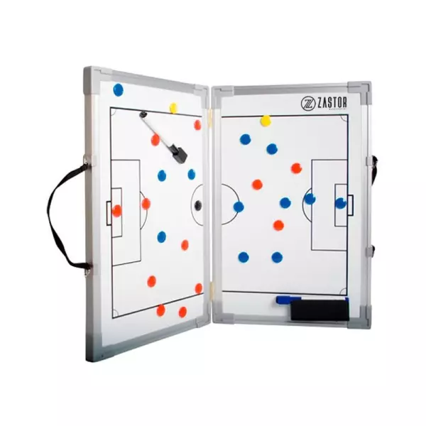 Pizarra Magnética Plegable Zastor Fútbol 60x90cm