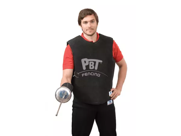 Chaqueta de maestro de cuero sin mangas PBT Light ESGRIMA