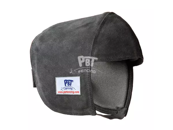 Protector de cuero de máscara para clases de sable Light PBT ESGRIMA