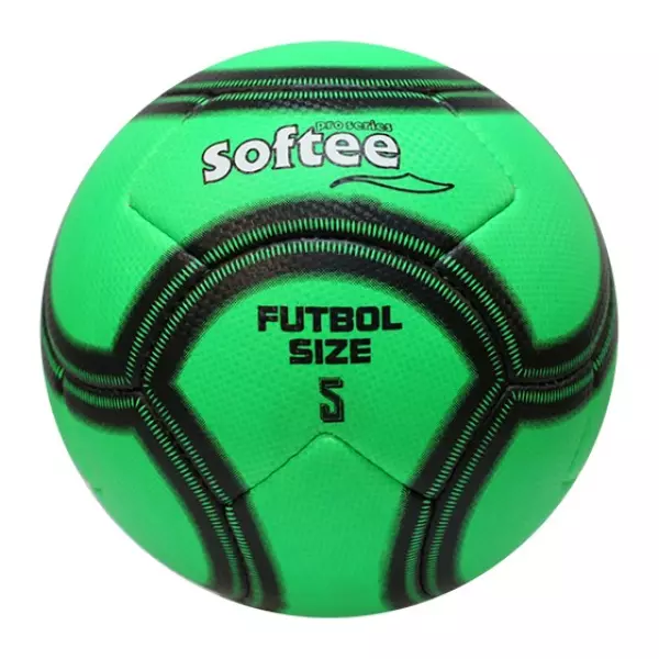 BALON SOFTEE FUTBOL BEACH 5 - VERDE FLUOR, PLAYA 5