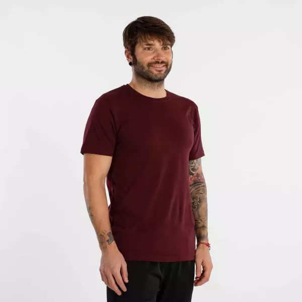 CAMISETA SOFTEE SPORTWEAR HOMBRE - GRANATE, XL
