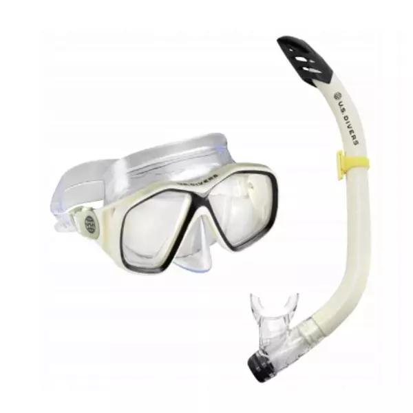 SET MÁSCARA U.S. DIVERS COMBO REDONDO GAFA, RESPIRADOR