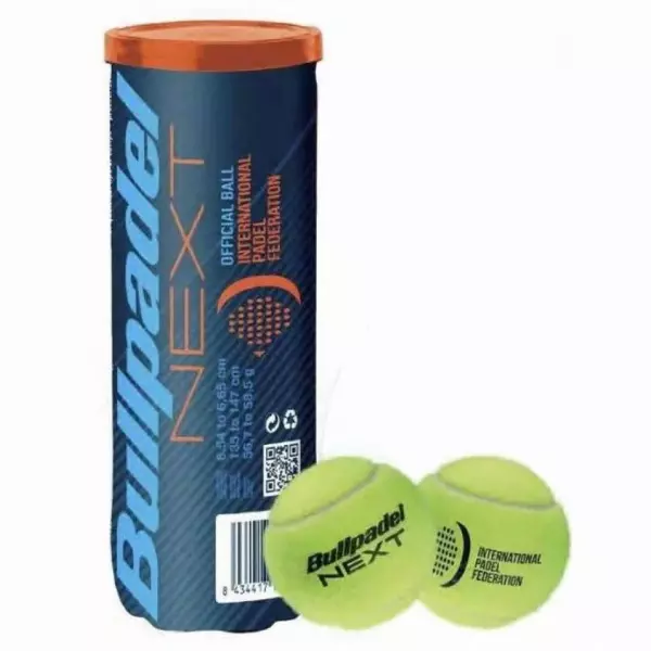 BOTE 3 PELOTAS DE PÁDEL BULLPADEL FIP NEX