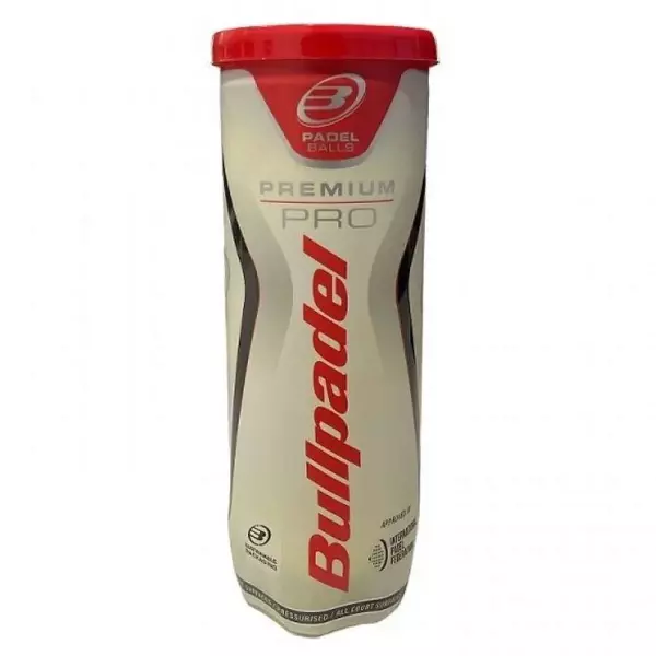 BOTE 3 PELOTAS DE PÁDEL BULLPADEL PREMIUM PRO
