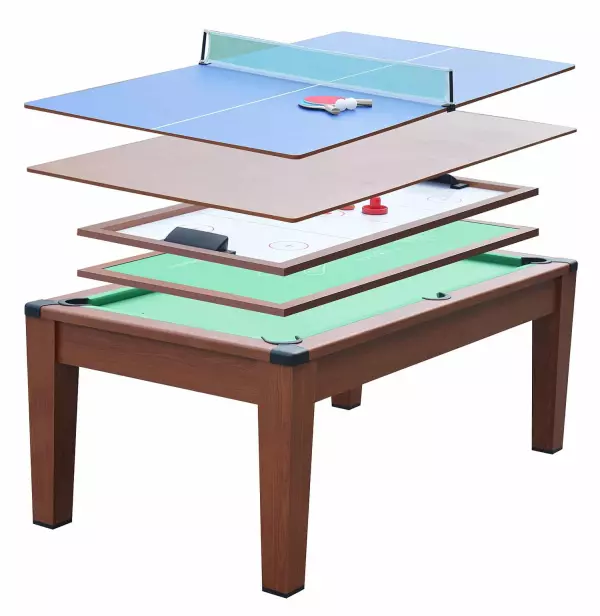 Mesa Multijuegos (5 juegos en 1) Club-Royale