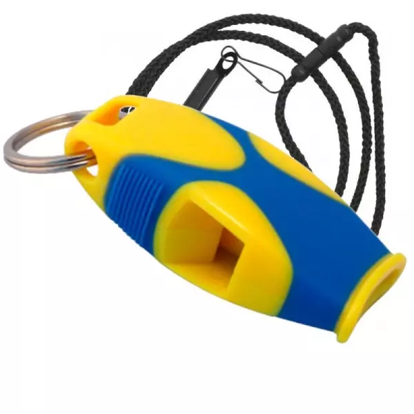 Silbato Fox 40 Sharx Lila/Neón/azul/amarillo/gris/verde CON CORDON